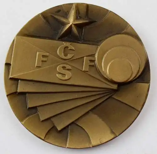 e11883 Original alte Medaille Bronze in OVP CSSR in OVP