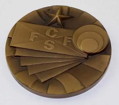 e11883 Original alte Medaille Bronze in OVP CSSR in OVP
