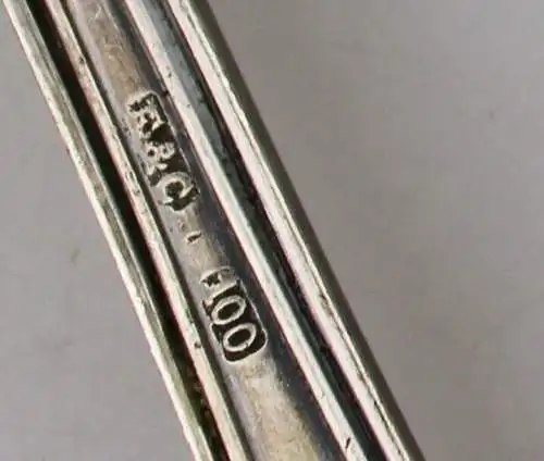 e11870 7 Teile E und C Hartkopf Besteck 100 versilbert mit Rose