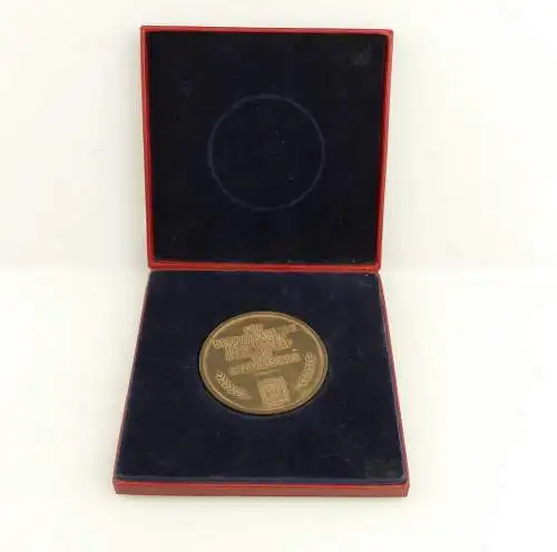 e11851 GISAG Bronzemedaille 25 Jahre DDR Aufbau des Sozialismus in OVP