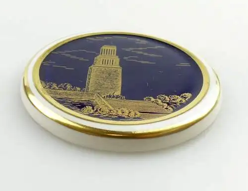  e11746 Weimar Porzellan Medaille Ehrengeschenk in OVP