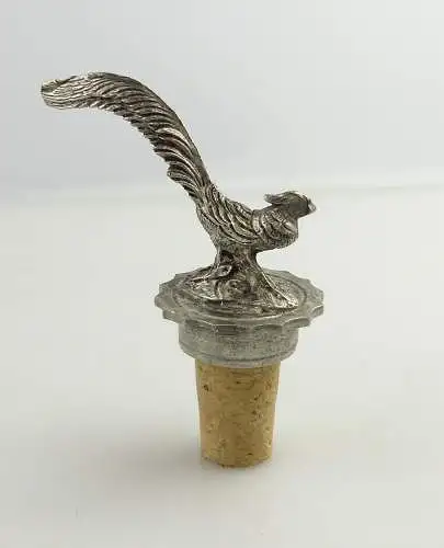  e11704 Original alter Zierkorken aus Metallguss