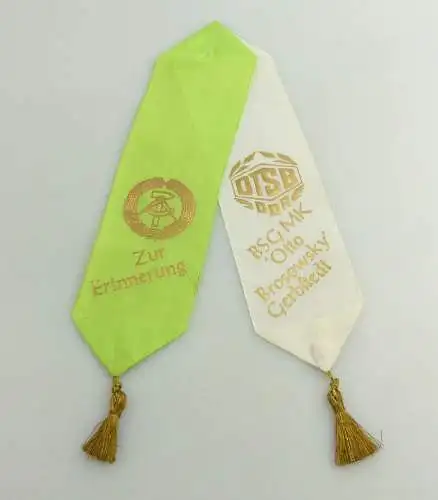 e11690 2 original alte Schleifen DTSP BSG Mk Otto Brosowsky Gerbstedt 