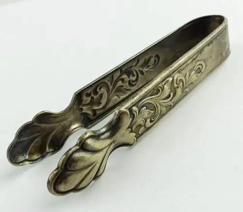 e11658 Schöne alte Gründerzeit Zuckerzange Kraft Alpaca 