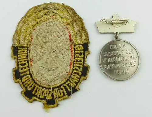 e11651 GST Kreismeister und Aufnäher aus Sammlung sehr selten DDR