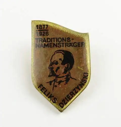 e11627 DDR MfS Ehrennadel Traditionsnamenträger Feliks Dzierzynski 1877 1926 