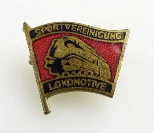 E11620 Abzeichen Pin Sportvereinigung Lokomotive emailliert