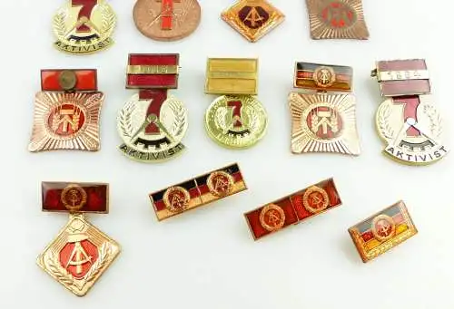 e11618 1 Position Aktivist verdienter Aktivist Brigade sozialistische Arbeit DDR