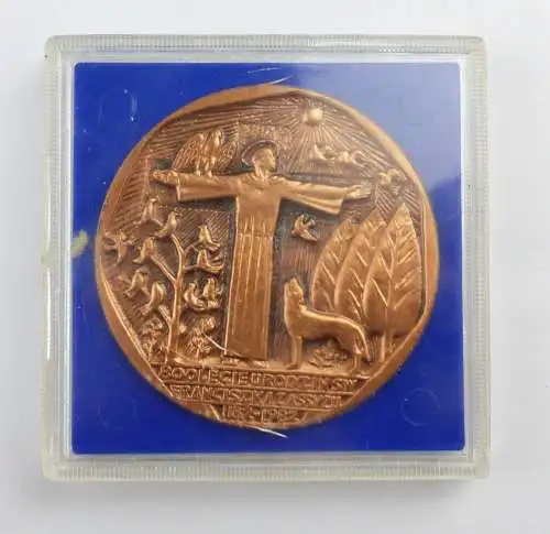 E11583 Alte polnische Medaille von 1982 in Kapsel