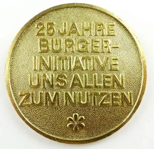 e11576 Medaille 25 Jahre Bürgerinitiative uns allen zum Nutzen 