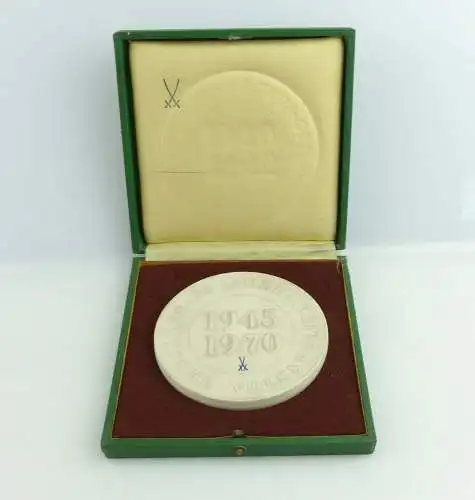 E11548 Meissen Plakette 25 Jahre Deutsche Volkspolizei DDR in OVP