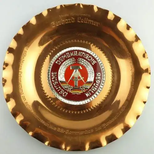 e11503 Großer Ehrenteller Königs Wusterhausen Funksendestelle DDR 