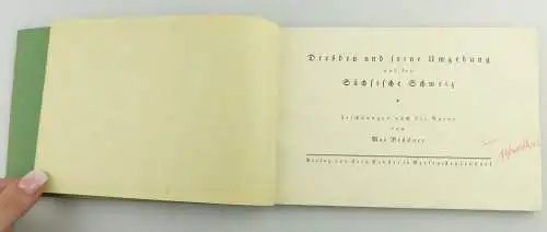 e11465 Dresden und die sächsische Schweiz Zeichnungen nach Max Brückner