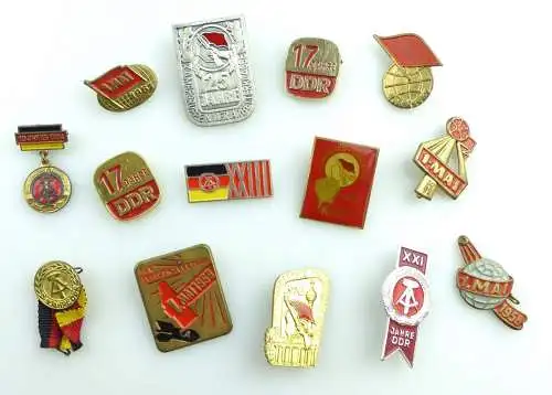 14 alte und seltene DDR Abzeichen siehe Fotos e11394