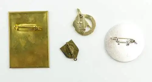 4 original alte DDR FDJ Abzeichen Freie Deutsche Jugend e11387