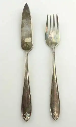 e11306 Original altes versilbertes Fischbesteck 90er Auflage von WMF