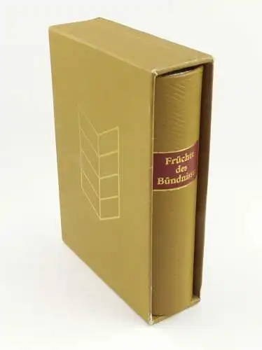 E11292 Minibuch Früchte des Bündnisses Dietz Verlag Berlin 1987