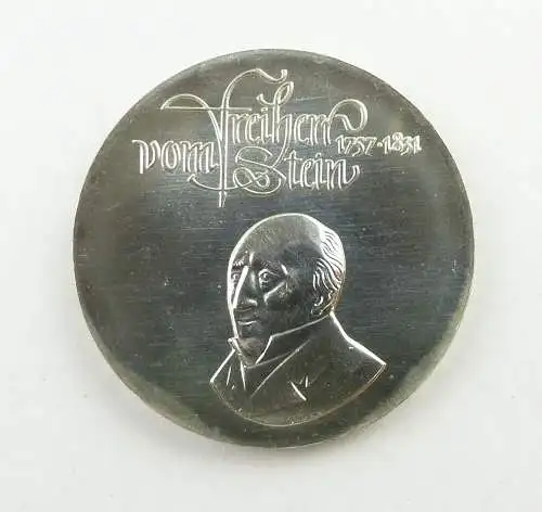e11261 DDR 20 Mark Silber Münze Freiherr von Stein 1981 
