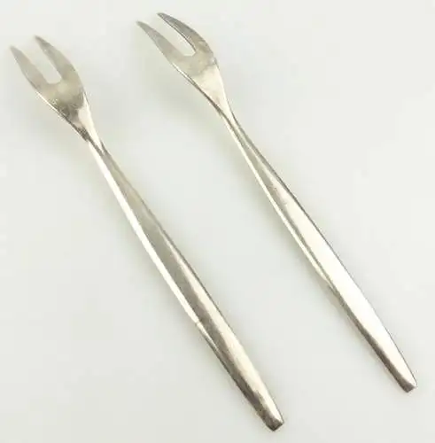 e11214 3 verschiedene Vorlegegabeln versilbert WMF W&B RF