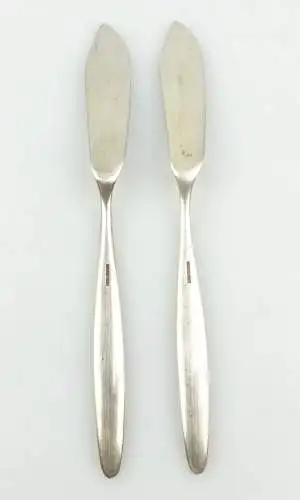 e11190 2 versilberte WMF Vorleger 100er Auflage Käsemesser