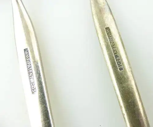 e11185 6 versilberte Kaffeelöffel von WMF 90er Silberauflage 