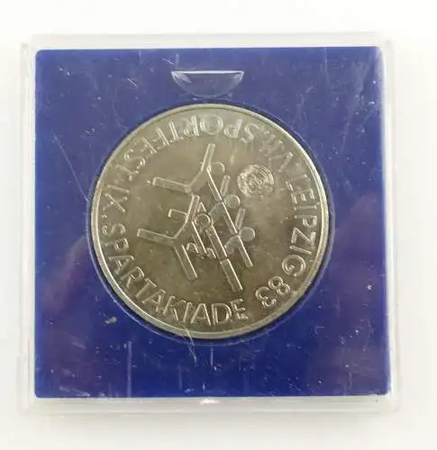 e11146 Original alte DDR Medaille DTSB VII. Sportfest IX. Spartakiade Leipzig 83