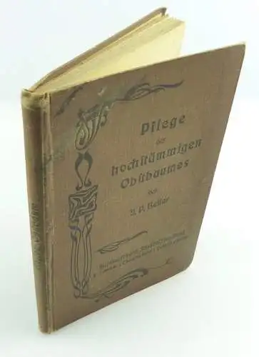 e11087 Original altes Buch Pflege des hochstämmigen Obstbaumes von Beiler 1907