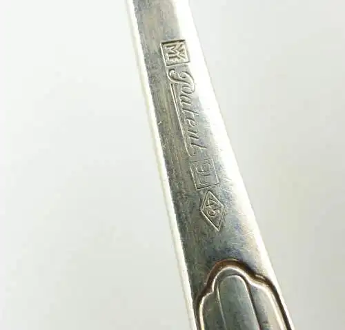 e11048 2 versilberte Menügabeln WMF Fächermuster 90er Auflage