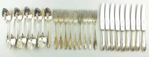 e10990 27 teiliges versilbertes Besteck 90er Auflage 