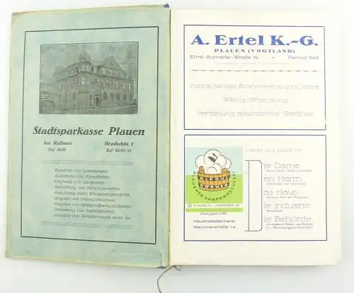 E10968 Original altes Einwohnerverzeichnis Plauen Ausgabe 1947