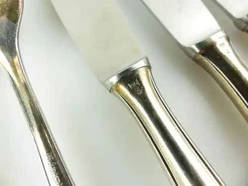 e10956 46 teiliges versilbertes WMF Besteck 90er Auflage 