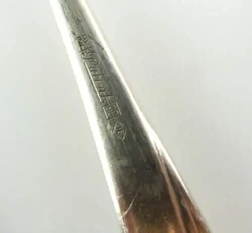 e10940 6 versilberte Kaffeelöffel von WMF Patent 90er Auflage 