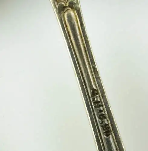 e10933 6 versilberte Kaffeelöffel 90er Auflage 