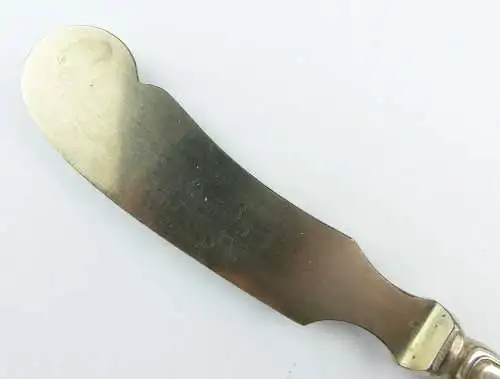 e10604 Vorleger Vorlegemesser mit Griff aus 800 Silber und Monogramm DL