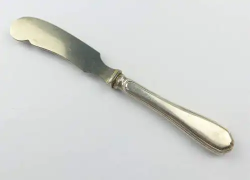 e10604 Vorleger Vorlegemesser mit Griff aus 800 Silber und Monogramm DL