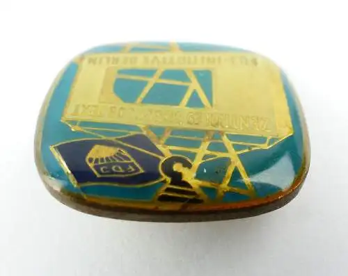 e10477 DDR Abzeichen Pin Zentrales Jugendobjekt FDJ Initiative