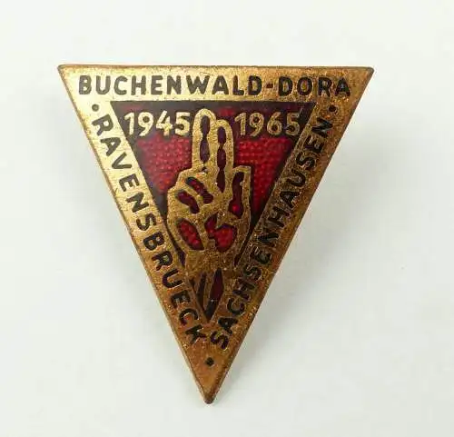 e10449 DDR Abzeichen Buchenwald Dora Ravensbrück Sachsenhausen 1945 bis 1965