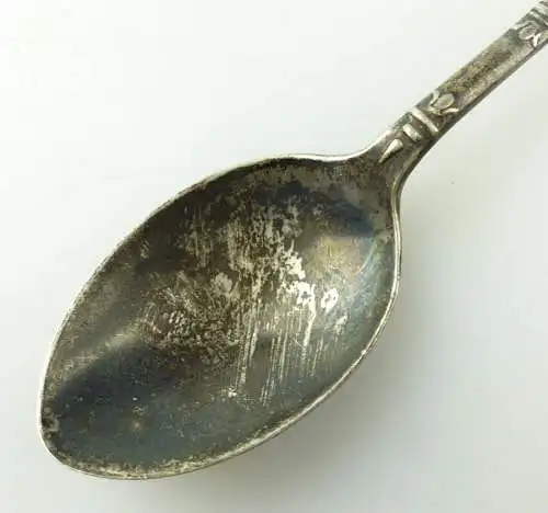 e10366 Sammlerlöffel Zierlöffel Löffel aus Silber London emailliert 