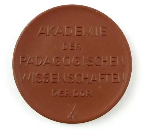 e10330 Original Meissen Medaille Neubauer Akademie Pädagogische Wissenschaften