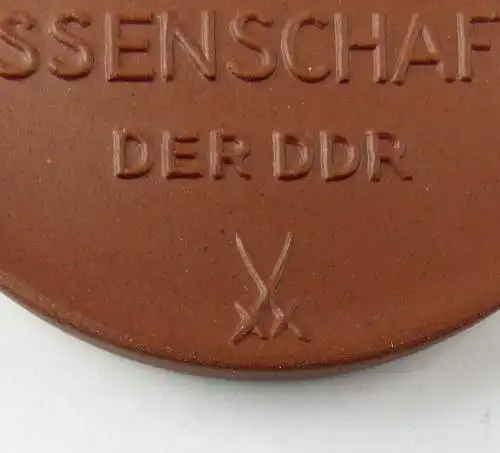 e10329 Original Meissen Medaille Diesterweg Akademie Pädagogische Wissenschaften