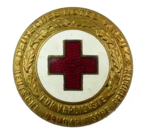 e10226 Altes DDR Abzeichen Deutsches Rotes Kreuz nummeriert 4422