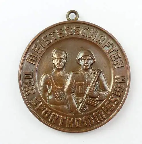 e10138 DDR Medaille Meisterschaft der Sportkommission selten ASV NVA