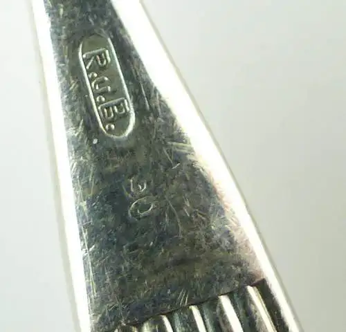 e10118 10 versilberte Tassenlöffel Robbe und Berking 90er Silberauflage
