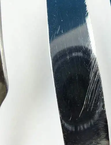 e10003 4 teiliges versilbertes Besteck mit Augsburger Faden in 90er Auflage