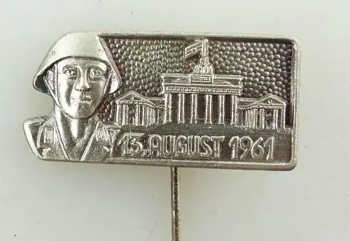 e9789 1 Erinnerungsnadel Mauerbau 13. August 1961 DDR Abzeichen Anstecknadel Pin