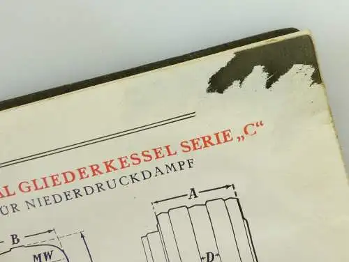 e9770 Sehr seltenes Buch National Kessel Radiatoren und Bedarfsartikel von 1926