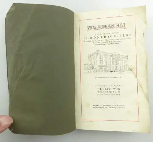 e9770 Sehr seltenes Buch National Kessel Radiatoren und Bedarfsartikel von 1926