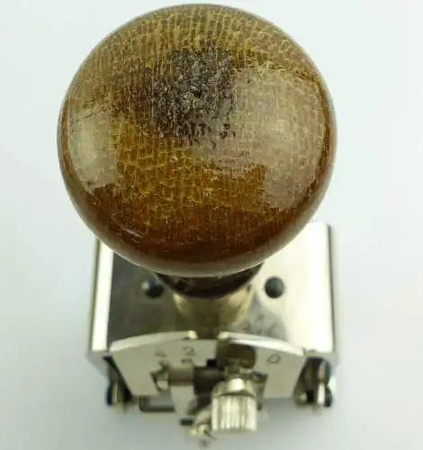 e9759 Alter Stempel Zahlenstempel in OVP ABECO 