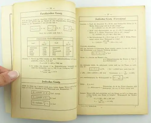 e9621 Altes Buch Taschenbuch für Elektriker Fachbuch Auflage 3