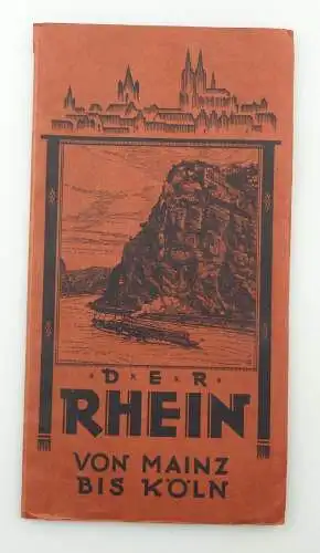 e9620 Der Rhein von Mainz bis Köln Heft zum Aufklappen